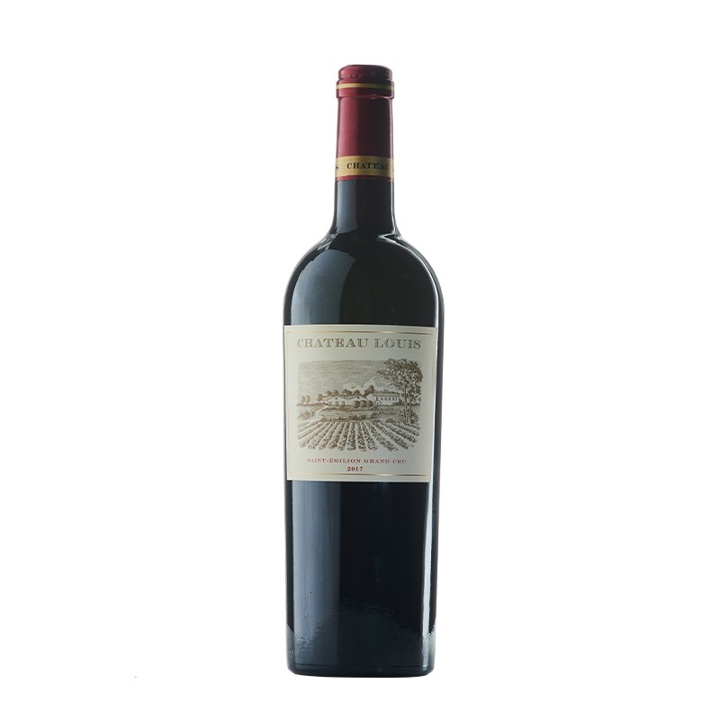 路易城堡（CHATEAU LOUIS）2017年 路易庄园古堡干红葡萄酒 法国波尔多圣埃美隆原瓶原装进口 单支装中国·bmw11222