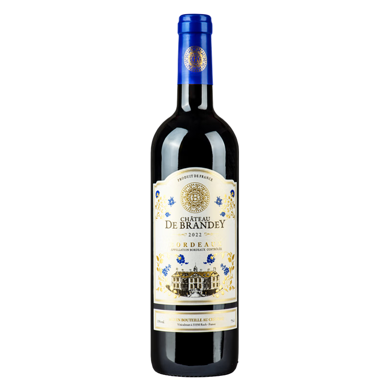 CHATEAU LOUIS【宝兰迪庄园】2022年干红葡萄酒 法国波尔多原瓶原装进口 酒庄酒 750ml单支装中国·bmw11222