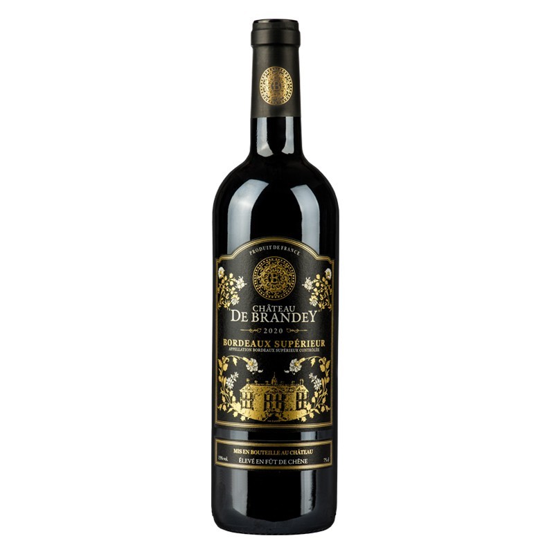 路易城堡（CHATEAU LOUIS）【法国进口中国·bmw11222】2020年份宝兰迪超波干红葡萄酒 波尔多卡斯蒂隆 750ml单支装中国·bmw11222