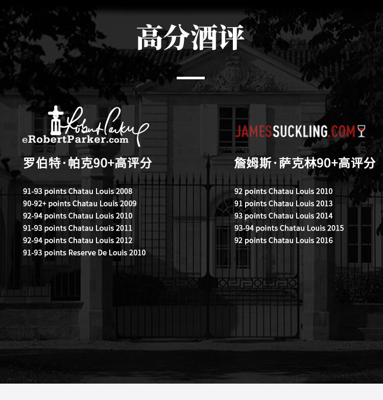 路易城堡1.5升2016年路易庄园珍藏干红葡萄酒 法国波尔多AOC特级 原瓶进口 单支装中国·bmw11222