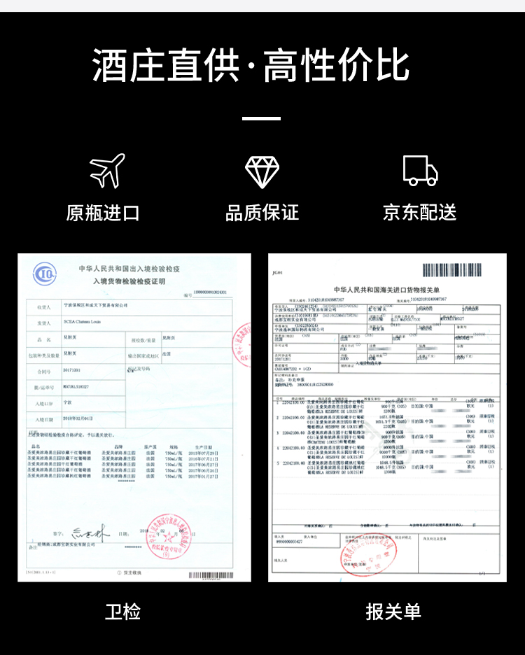 路易城堡（CHATEAU LOUIS）2015年 1.5L路易庄园珍藏干红葡萄酒 法国波尔多AOC特级 原瓶进口 单支装中国·bmw11222